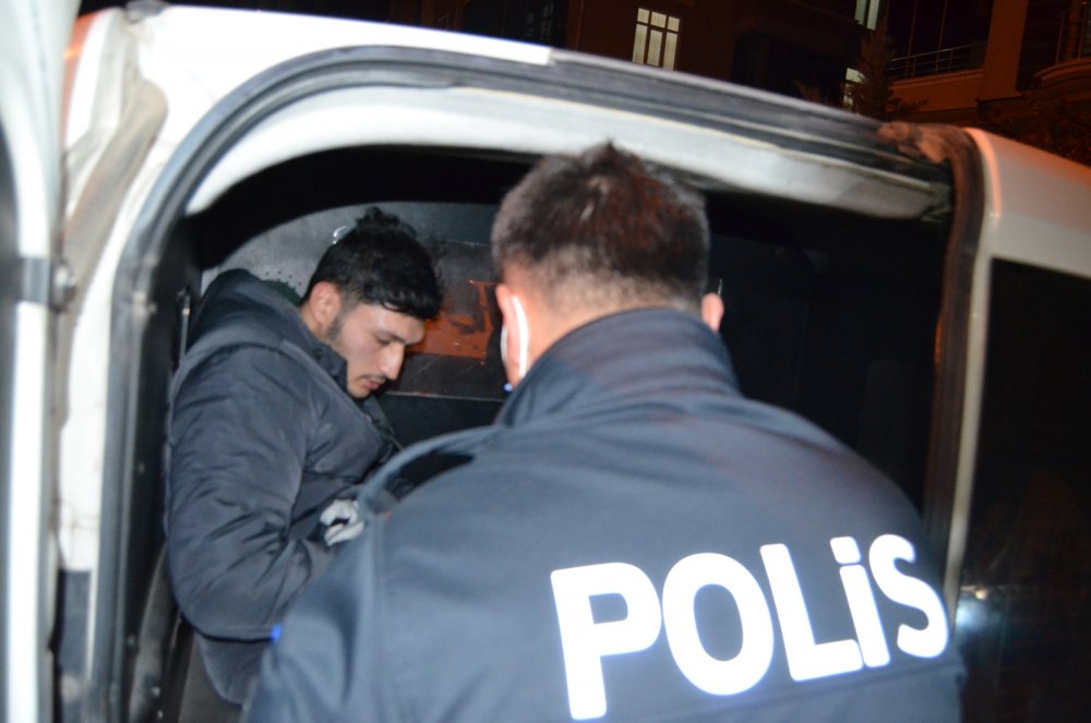Kısıtlamaya uymayan genç, saklandığı apartmanın bodrumunda yakalandı