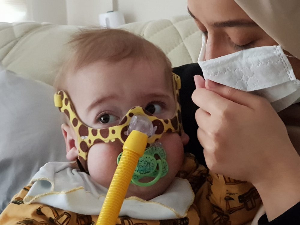 SMA hastası Hamza için açık artırma ile tablo satıldı