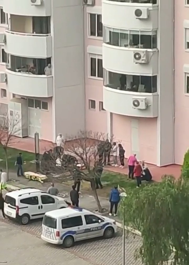 10'uncu kattan atlayan Özbekistanlı genç kız öldü
