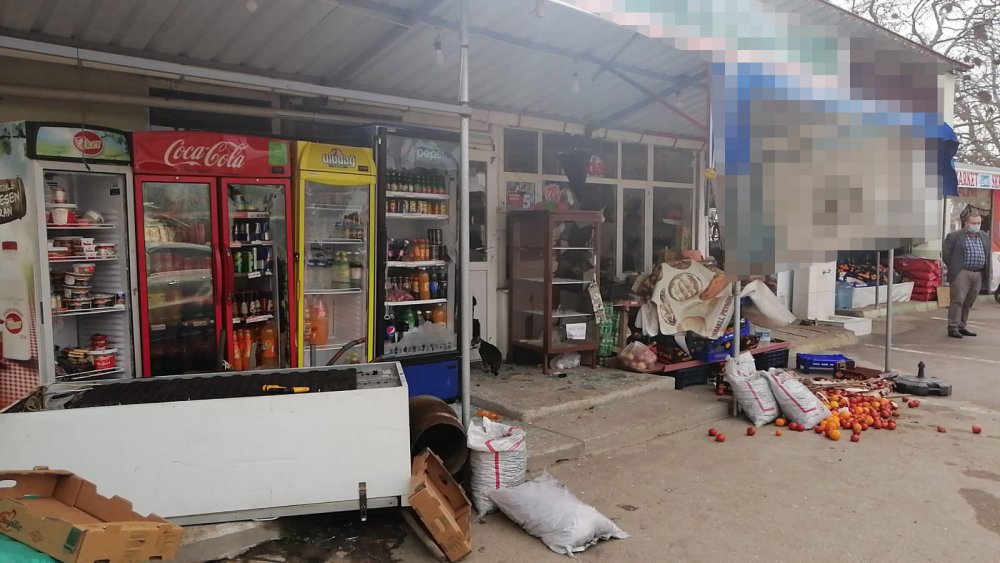 Çanakkale'de engelli gence cinsel saldırı şüphelisinin iş yerinin camları kırıldı