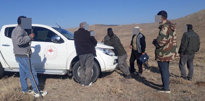 Kısıtlamaya rağmen kaçak ava 37 bin lira ceza