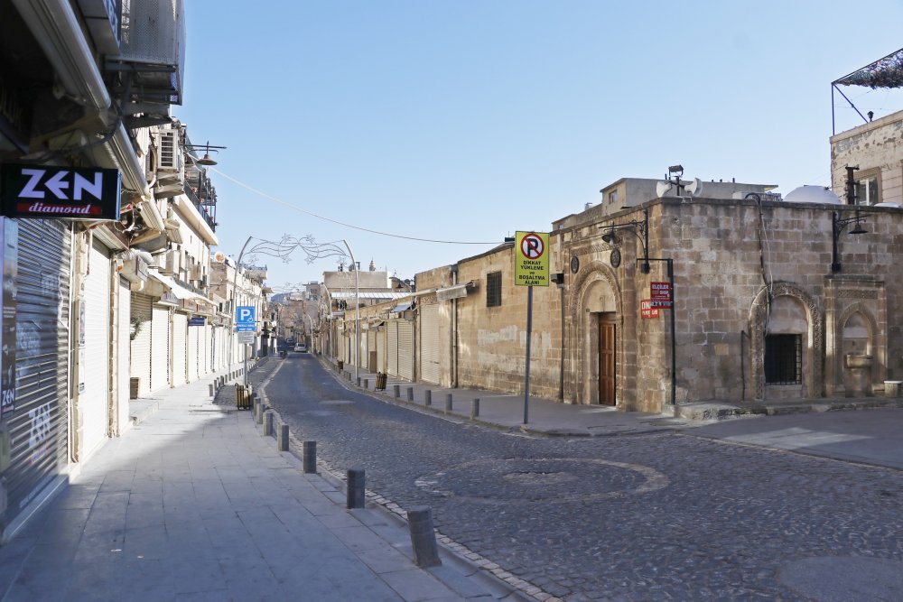 Mardin'de kısıtlama sessizliği