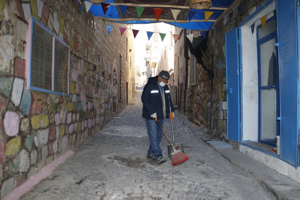 Mardin'de kısıtlama sessizliği