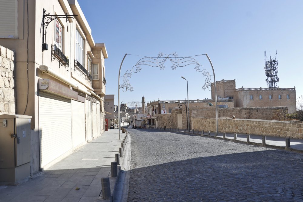 Mardin'de kısıtlama sessizliği
