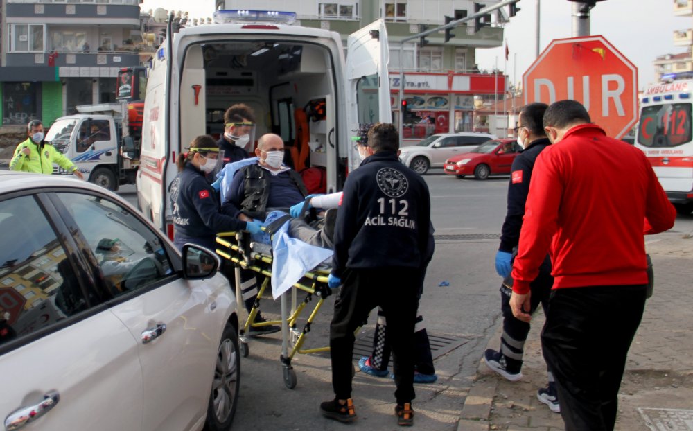 Alanya'da zincirleme kaza: 4 yaralı