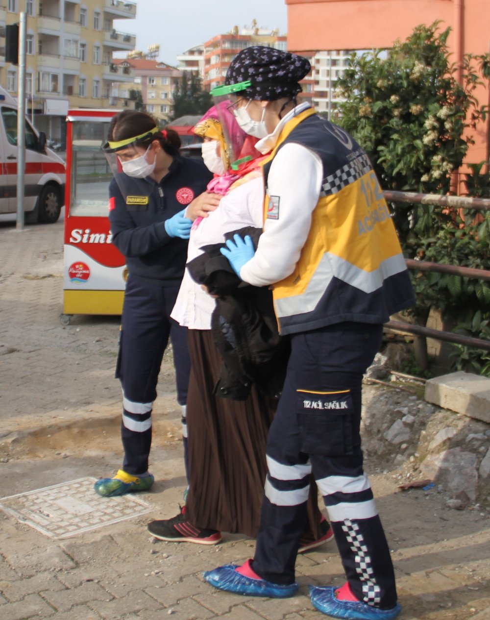 Alanya'da zincirleme kaza: 4 yaralı