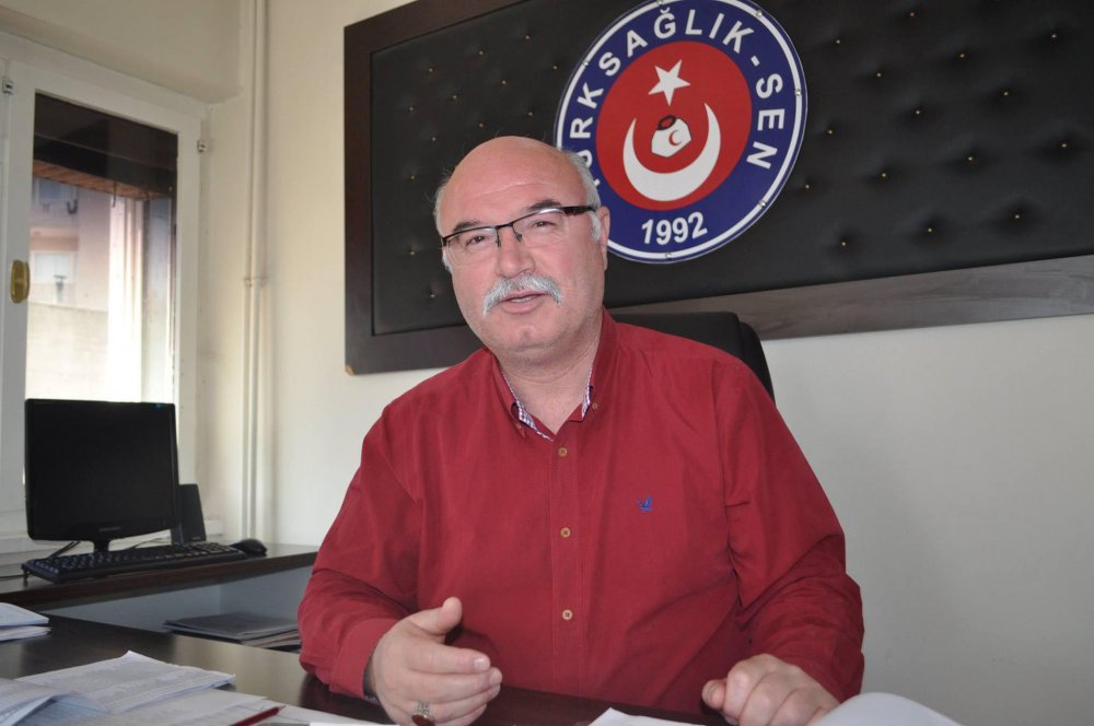 Koronavirüsten ölen sendika başkanı, toprağa verildi