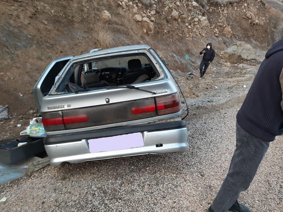 Tokat'ta kaza: 1 ölü, 4 yaralı
