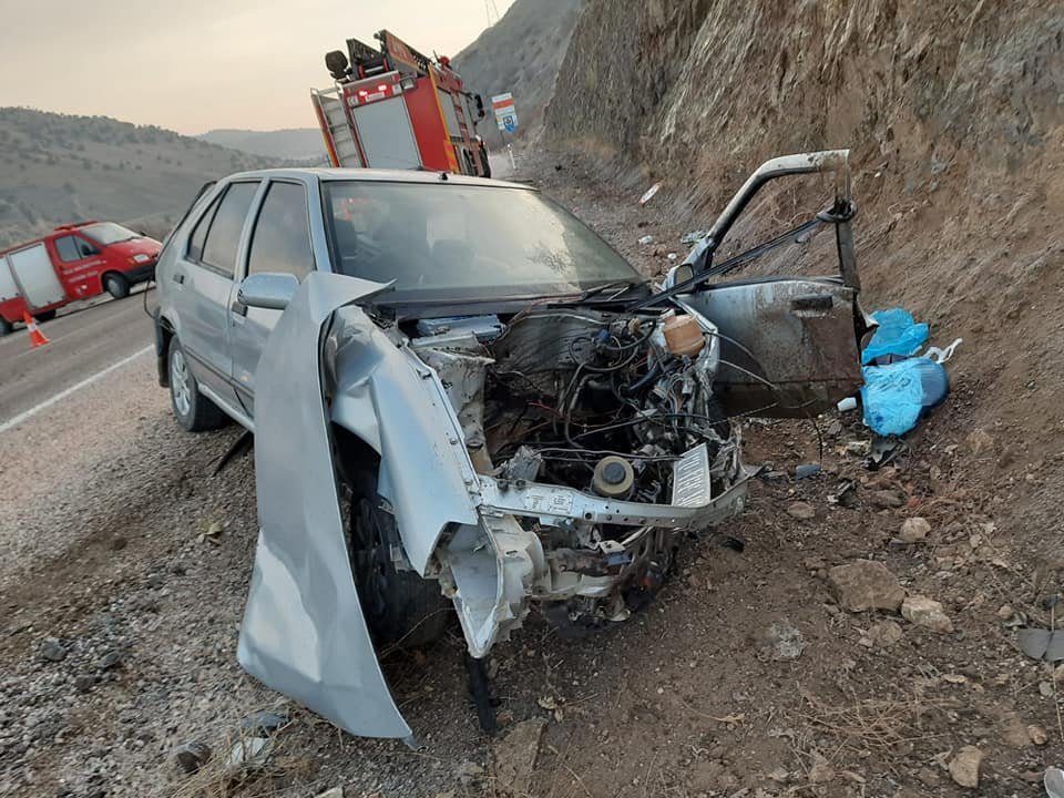 Tokat'ta kaza: 1 ölü, 4 yaralı