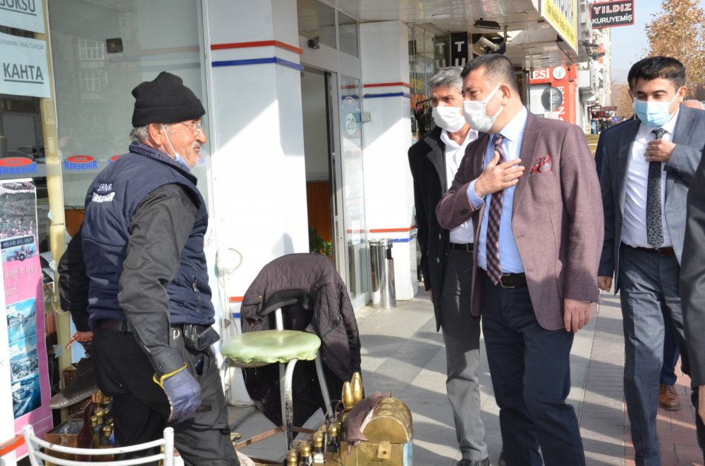 CHP'li Ağbaba'dan Kırşehir'de esnaf ziyareti
