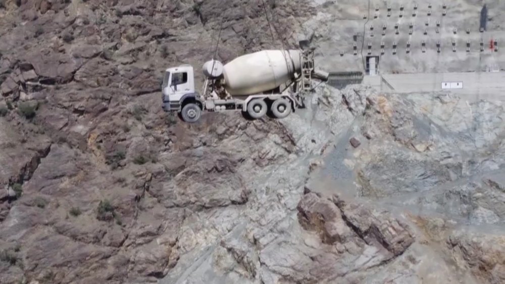 Yusufeli Barajı'nın gövdesinin tamamlanmasına 7 metre kaldı
