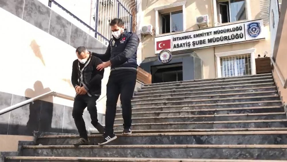 350 bin liralık gasp yalanını araç kamerası görüntüleri ortaya çıkardı