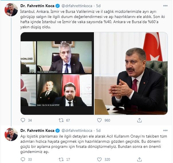 Bakan Koca müjdeyi verdi