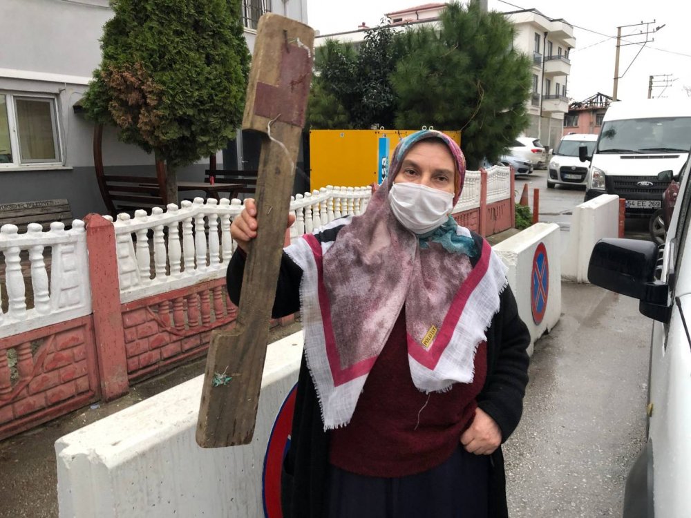 'Yavruları annelerinden ayırmayın' diyen genç kıza tokat