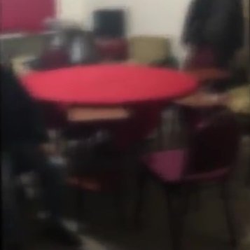 Ataşehir'de kumarhaneye çevrilen iş yerine baskın kamerada