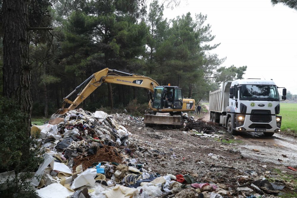 Buca Belediyesi'nden Yıldızlar Ormanı'na dökülen molozla ilgili açıklama