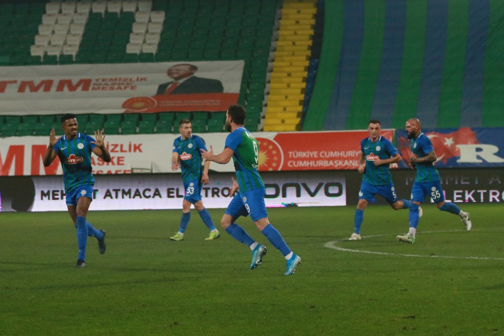 Çaykur Rizespor - Yukatel Denizlispor: 1-1