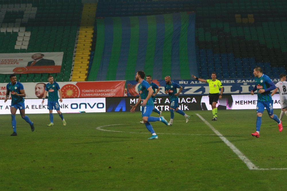 Çaykur Rizespor - Yukatel Denizlispor: 1-1