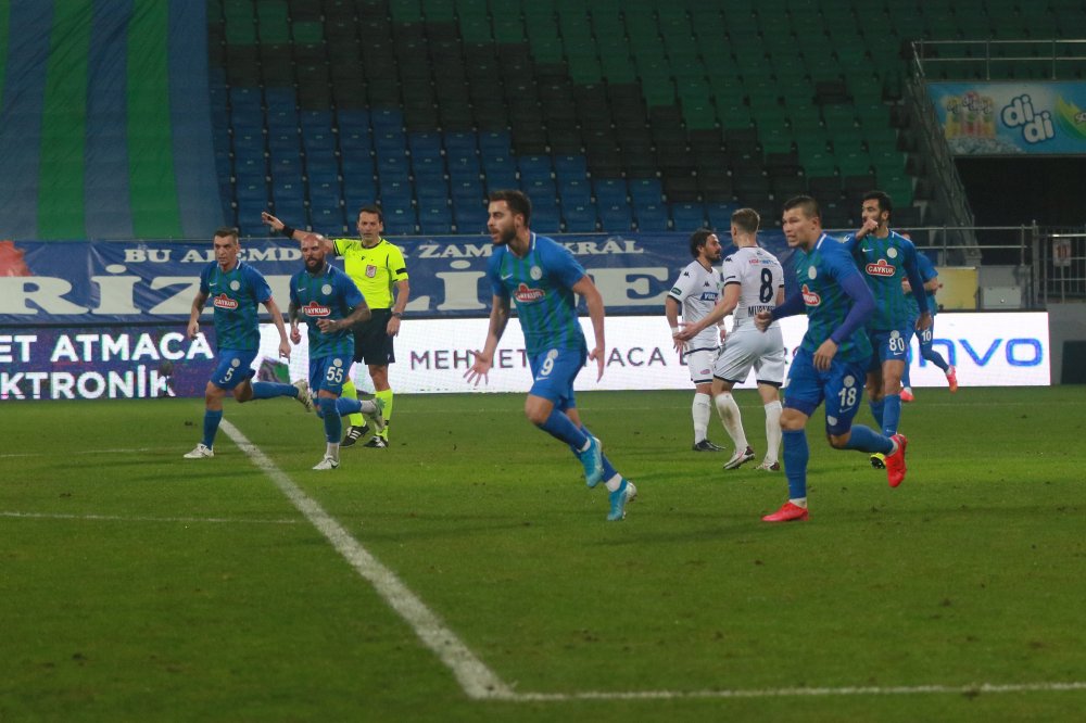 Çaykur Rizespor - Yukatel Denizlispor: 1-1
