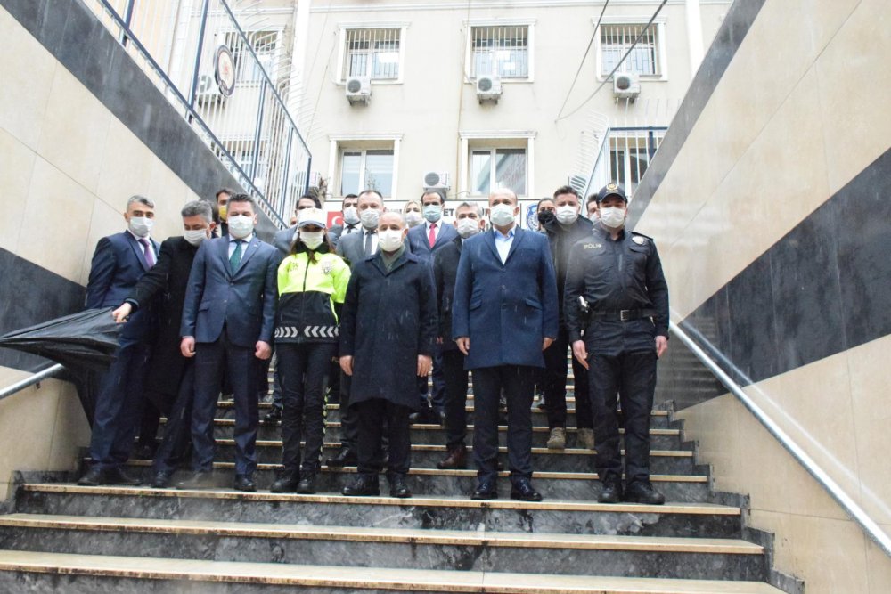 Emniyet Genel Müdürü Aktaş'ın İstanbul'da Asayiş Şube Müdürlüğü'nü ziyareti