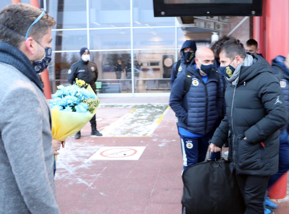 Fenerbahçe kafilesi Erzurum'a geldi