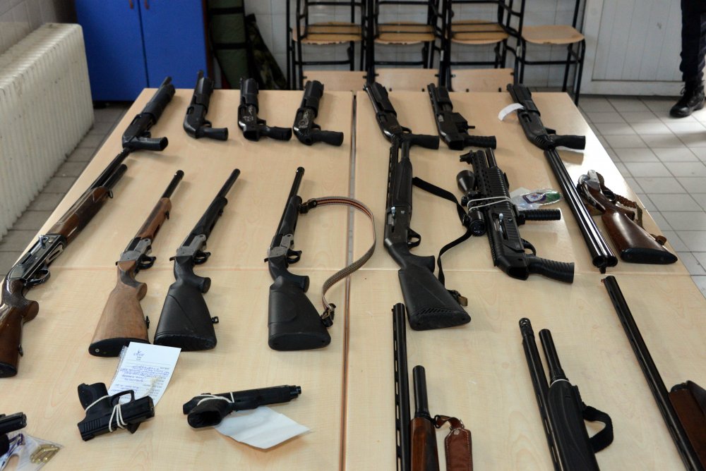 Kahramanmaraş'ta 109 maganda silahları ile birlikte yakalandı