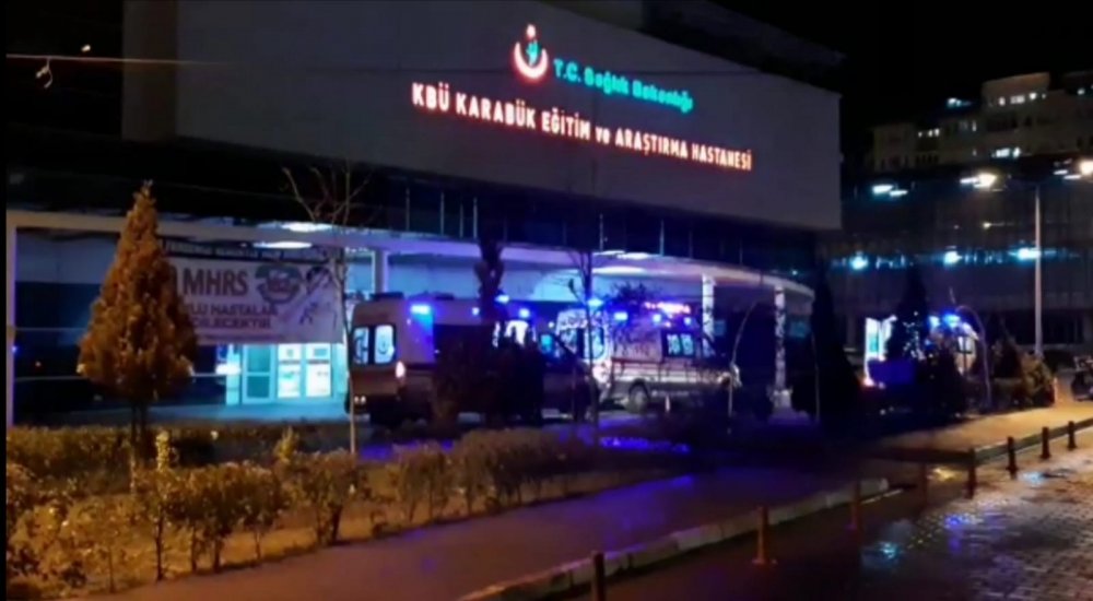 Karabük'te sobadan zehirlenen Suriyeli aile, hastaneye kaldırıldı