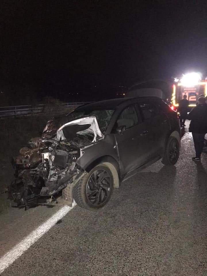Samsun Bafra'da ciple traktör çarpıştı: bir kişi hayatını kaybetti