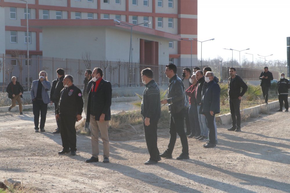 Şanlıurfa'da lojistik deposunda yangın