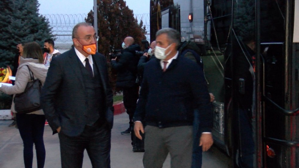 Galatasaray kafilesi Malatya'da