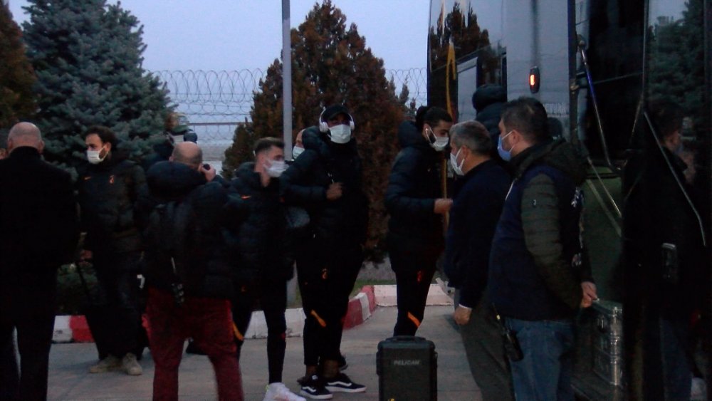 Galatasaray kafilesi Malatya'da