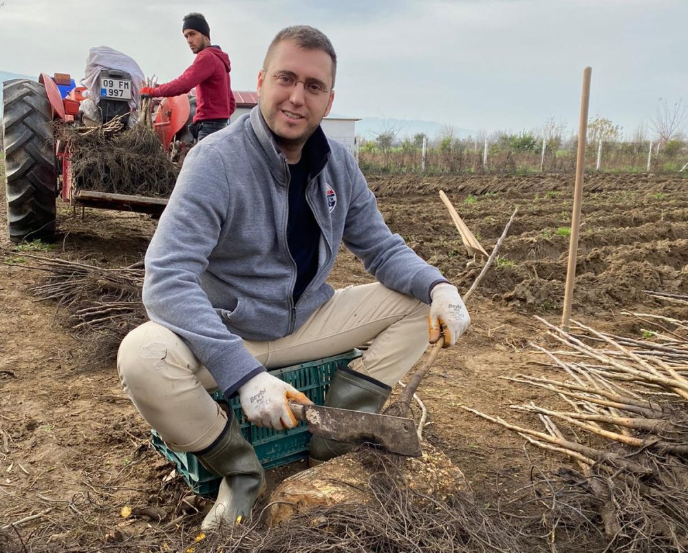 Toprağı kazdı patlamamış havan mermisi buldu