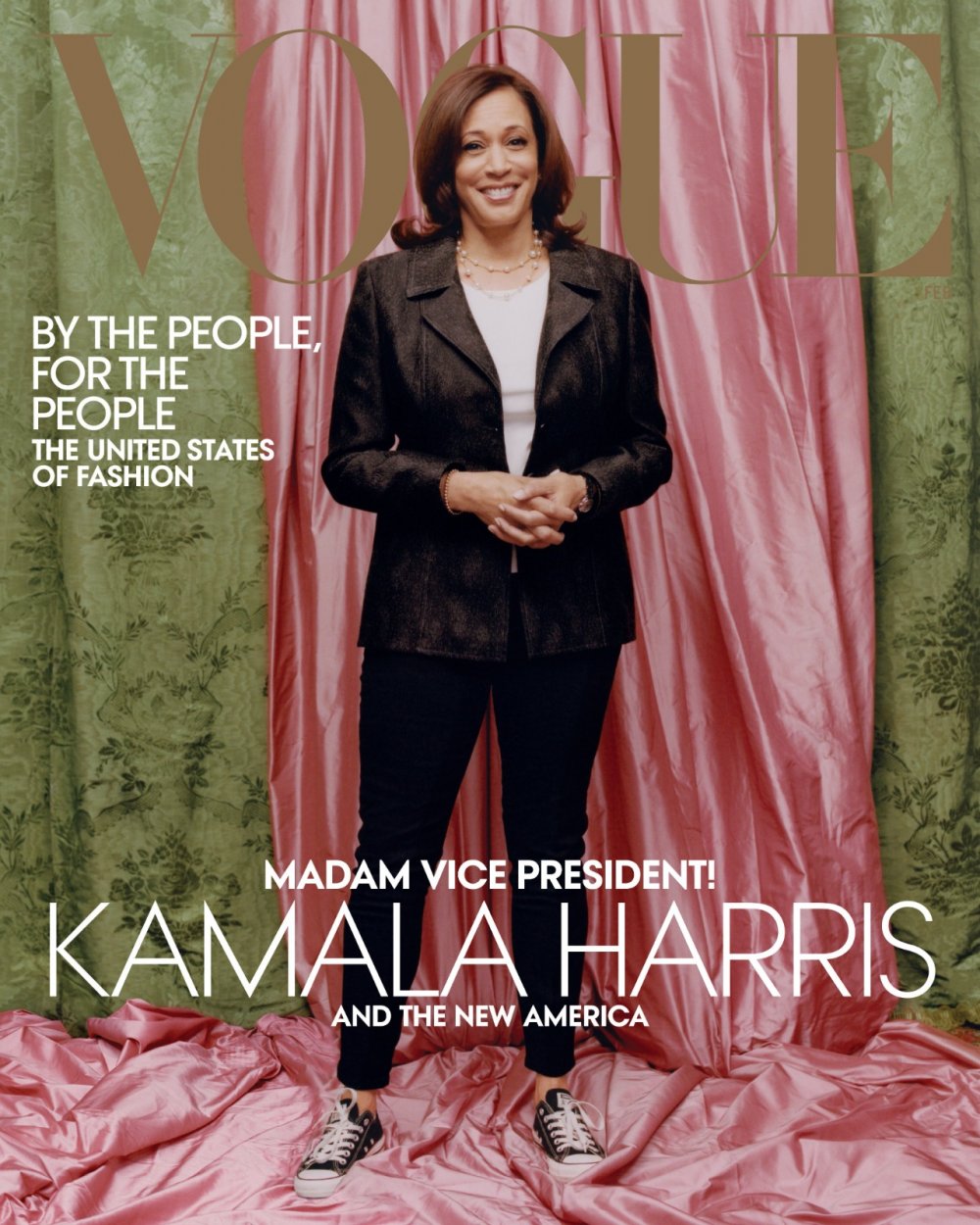 Ünlü moda dergisi Vogue'a "Kamala Harris" tepkisi