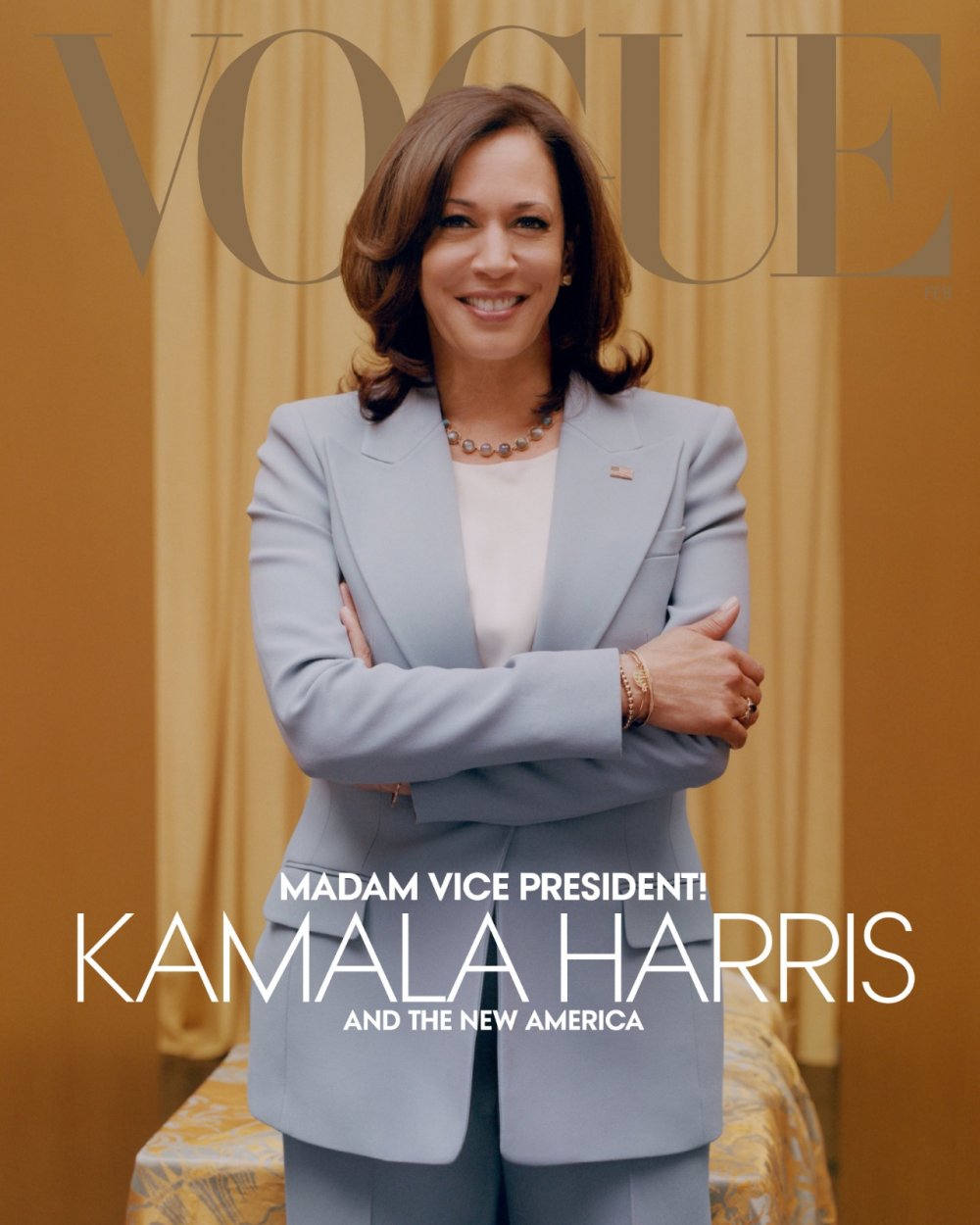 Ünlü moda dergisi Vogue'a "Kamala Harris" tepkisi