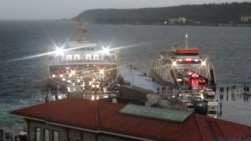 Çanakkale'de beklenen yağmur başladı