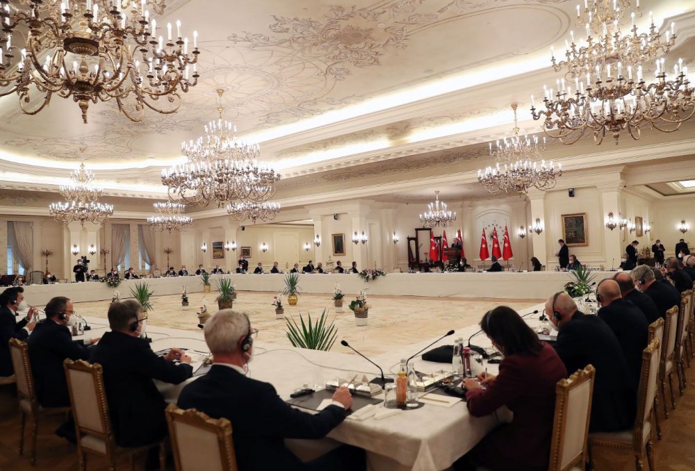 Erdoğan: AB ile olumlu gündemin anahtarı 18 Mart Mutabakatı'nın güncellenmesidir