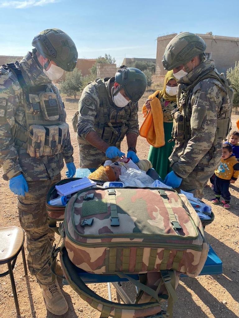 Mehmetçik Tel Abyad'da