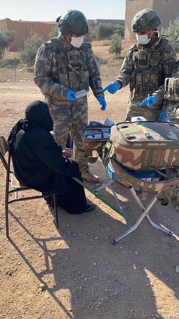 Mehmetçik Tel Abyad'da