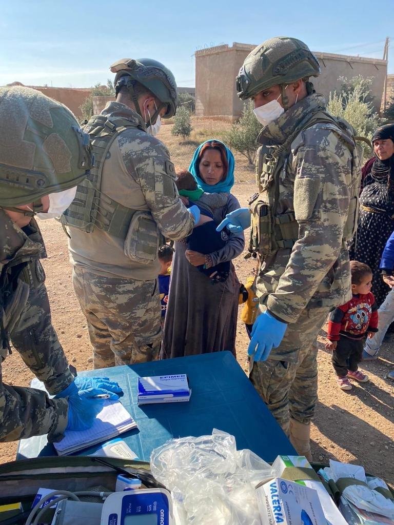 Mehmetçik Tel Abyad'da