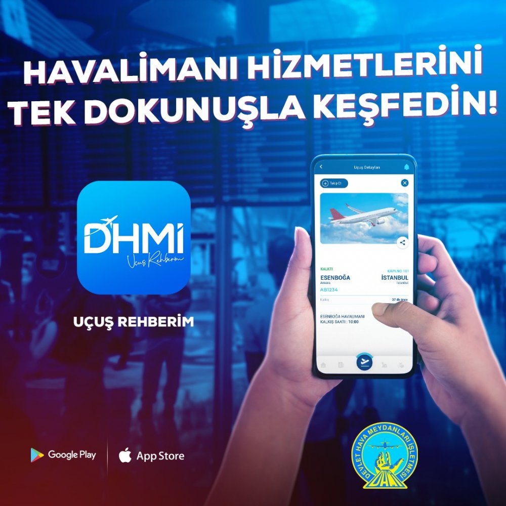 'Uçuş Rehberim' uygulaması 3 ayda 44 bin cihaza indirildi