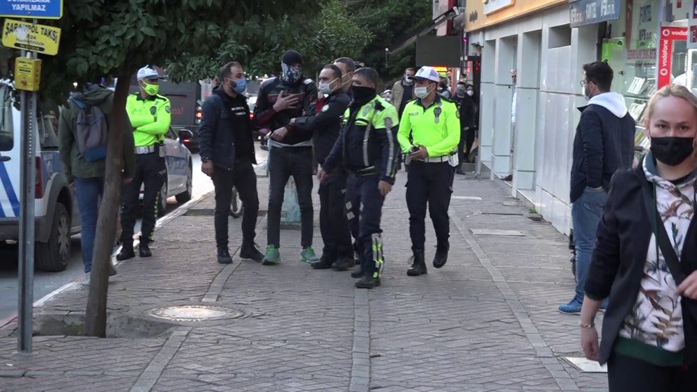 Alkollü motosiklet sürücüsüne 5 bin 500 lira ceza