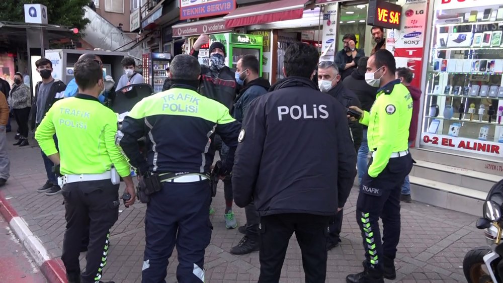 Alkollü motosiklet sürücüsüne 5 bin 500 lira ceza
