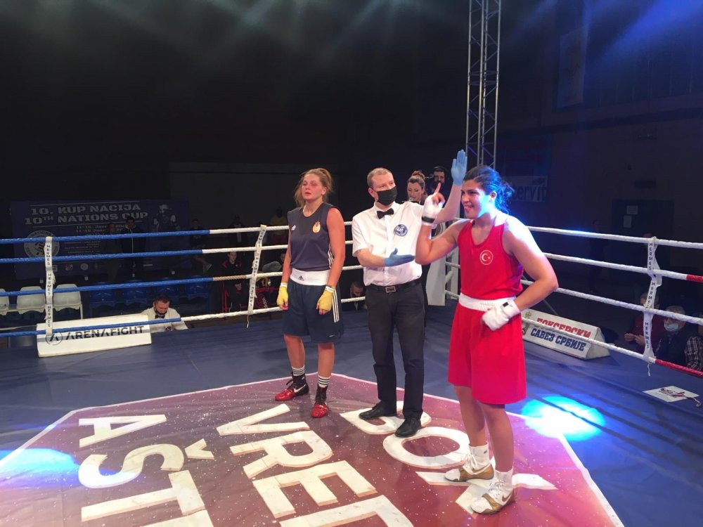 10’uncu Nations Cup Uluslararası Boks Turnuvası’nda 1 altın ve 1 gümüş madalya