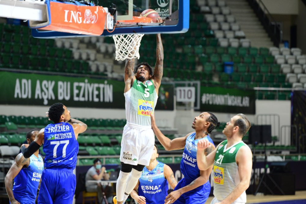 Frutti Extra Bursaspor - Lokman Hekim Fethiye Belediyespor: 89-84