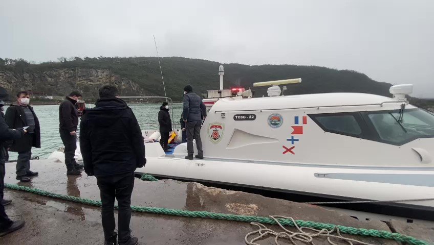 Bartın’da 12 personeli bulunan kuru yük gemisi battı