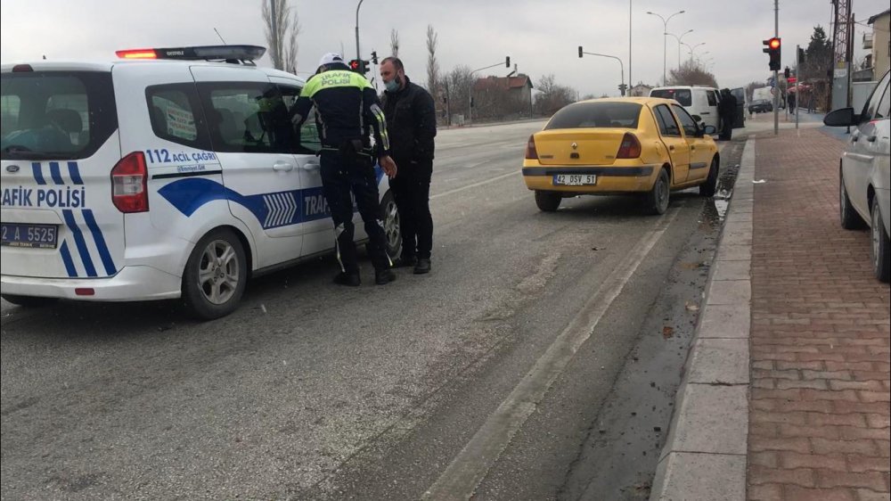 Kısıtlamada kovalamaca sonucu yakalanan sürücüye 12 bin TL ceza