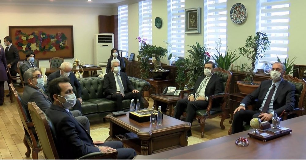 Bakan Gül'den, Ankara Cumhuriyet Başsavcısı olarak atanan  Akça'ya ziyaret 