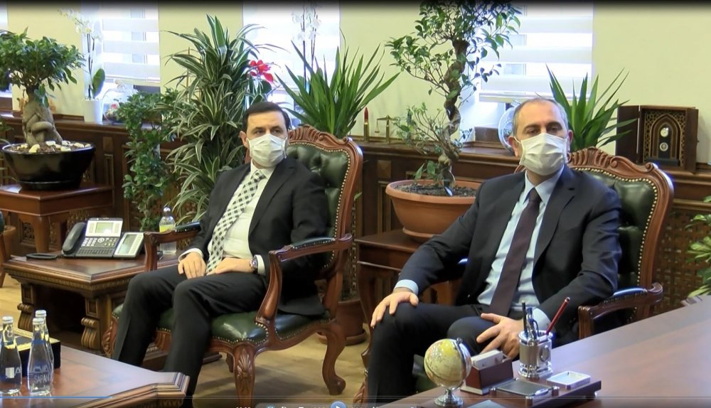 Bakan Gül'den, Ankara Cumhuriyet Başsavcısı olarak atanan  Akça'ya ziyaret 