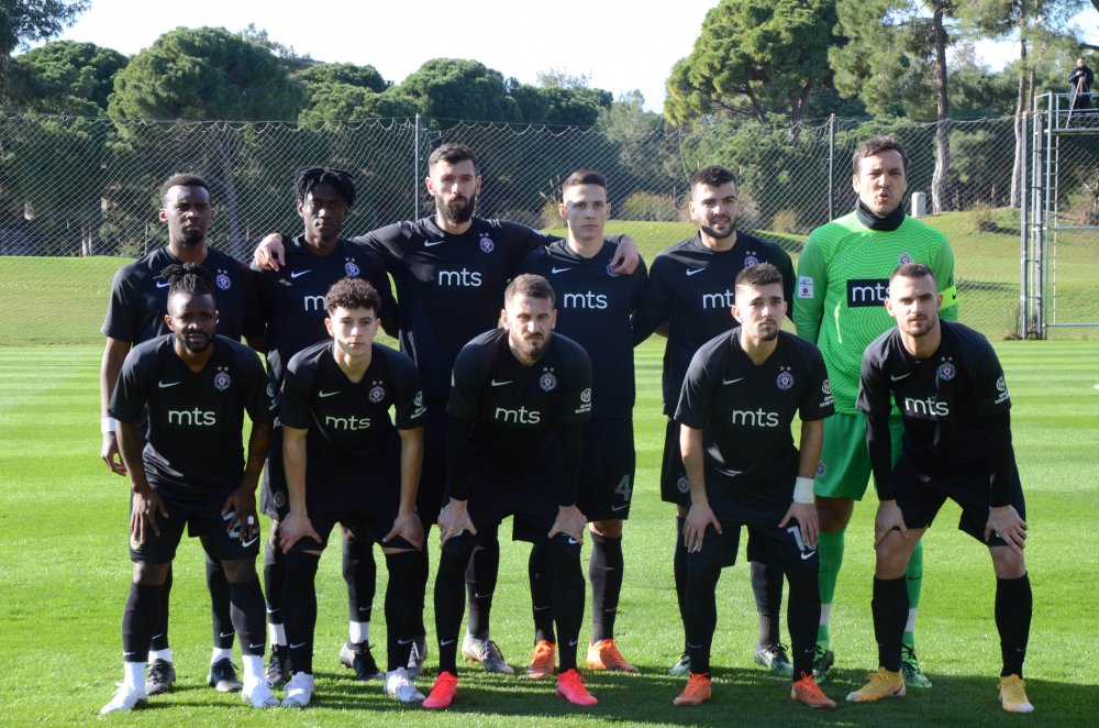 F.K. Partizan, Antalya'da oynanan özel maçta Zagleble Lubin'i yendi
