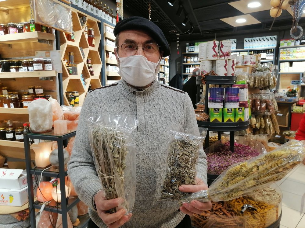 Koronavirüse karşı 'adaçayı' satışında artış